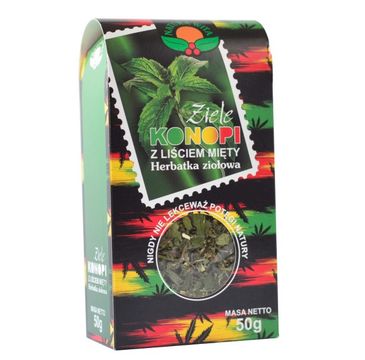 Natura Wita Herbatka Ziołowa ziele konopi z liściem mięty 50g