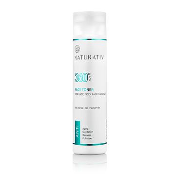 Naturativ 360 AOX Face Toner For Face Neck & Cleavage tonik do twarzy szyi i dekoltu (250 ml)