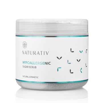 Naturativ Hypoallergenic Sugar Scrub hipoalergiczny scrub cukrowy do ciała (500 ml)