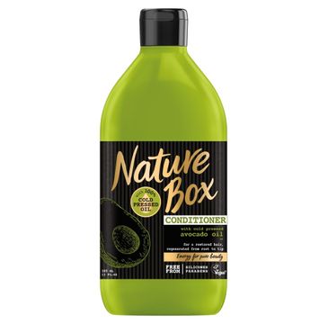 Nature Box Avocado Oil odżywka do włosów odbudowująca 385 ml