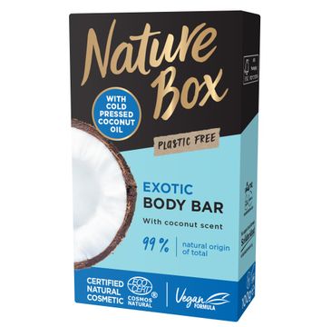 Nature Box Coconut Oil pielęgnująca kostka myjąca do ciała z olejem z kokosa (100 g)