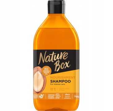 Nature Box Nourishment Shampoo odżywczy szampon do włosów z olejkiem arganowym (385 ml)