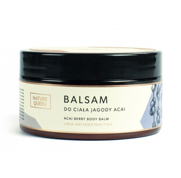 Nature Queen Acai Berry Body Balm balsam do ciała Jagody Acai (200 ml)