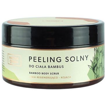 Nature Queen Bamboo Body Scrub peeling solny do ciała Bambus (250 g)