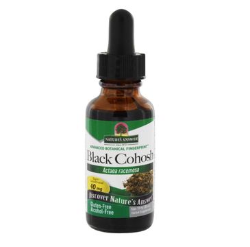 Nature's Answer Black Cohosh ekstrakt z korzenia pluskwicy groniastej suplement diety 30ml