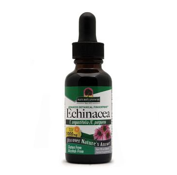 Nature's Answer Echinacea 1000mg ekstrakt z korzenia jeżówki wąskolistnej suplement diety 30ml