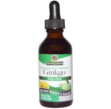 Nature's Answer Ginkgo ekstrakt z liści ginkgo suplement diety 30ml