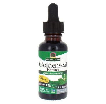 Nature's Answer Goldenseal Extract ekstrakt z korzenia gorzknika kanadyjskiego suplement diety 30ml