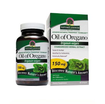 Nature's Answer Oil Of Oregano olej z oregano suplement diety 90 kapsułek