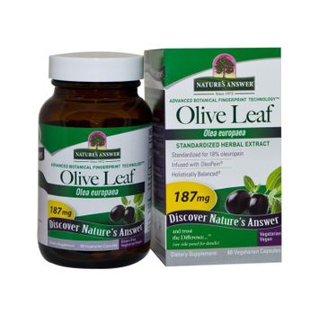 Nature's Answer Olive Leaf liść oliwki europejskiej suplement diety 60 kapsułek