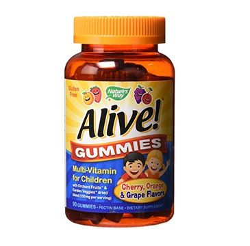 Nature's Way Alive! Gummies multiwitamina dla dzieci suplement diety 90 żelek