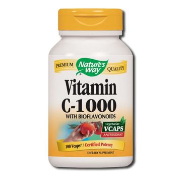 Nature's Way Vitamin C-1000 witamina C z owocem dzikiej róży suplement diety 100 kapsułek