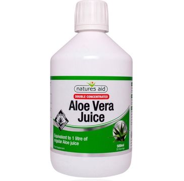 Natures Aid Aloe Vera Juice skoncentrowany sok aloesowy 500ml