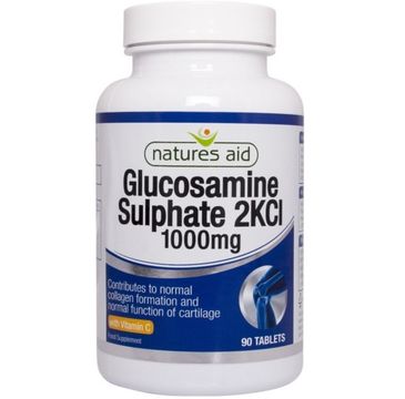 Natures Aid Glucosamine 2KCl 1000mg suplement diety 90 tabletek