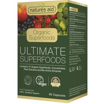 Natures Aid Ultimate Superfood suplement diety 60 kapsułek