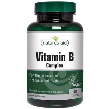 Natures Aid Vitamin B Complex suplement diety 90 tabletek