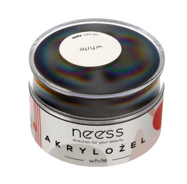 Neess akrylożel do paznokci White (7896) 15 g