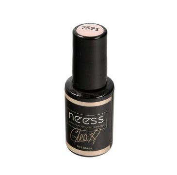 NEESS Lakier hybrydowy 7591 CLEO Beż Blues 4ml