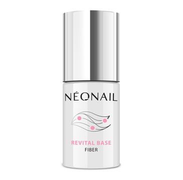 NeoNail Revital Base Fiber wzmacniająca baza hybrydowa Clear (7.2 ml)