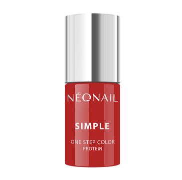 NeoNail Simple One Step Color Protein lakier hybrydowy Passionate (7.2 g)