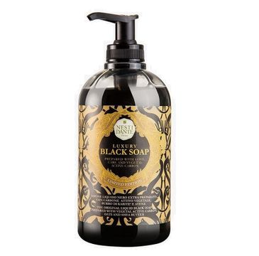Nesti Dante Luxury Black Soap luksusowe mydło w płynie (500 ml)