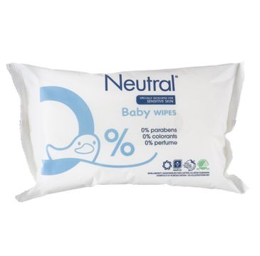 Neutral Baby Wet Wipes chusteczki nawilżane dla dzieci 63szt