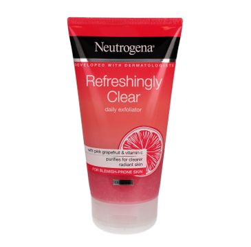 Neutrogena Refreshingly Clear Peeling do twarzy odświeżający 150 ml