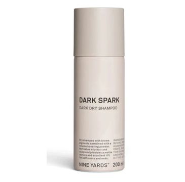 Nine Yards Dark Spark Dark Dry Shampoo suchy szampon z ciemnymi pigmentami (200 ml)