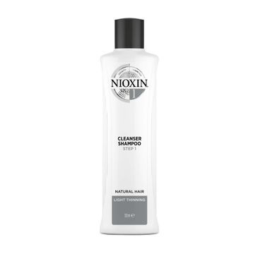 Nioxin System 1 Cleanser Shampoo oczyszczający szampon do włosów normalnych lekko przerzedzonych (300 ml)