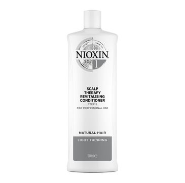NIOXIN System 1 Scalp Therapy Revitalising Conditioner odżywka przeciw wypadaniu włosów normalnych lekko przerzedzonych 1000ml