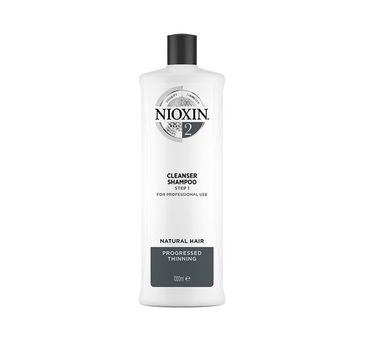 Nioxin System 2 Cleanser Shampoo oczyszczający szampon do włosów normalnych znacznie przerzedzonych (1000 ml)
