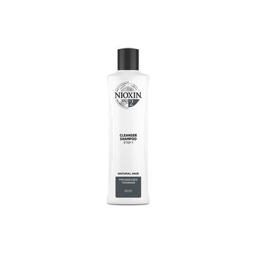 Nioxin System 2 Cleanser Shampoo oczyszczający szampon do włosów normalnych znacznie przerzedzonych (300 ml)