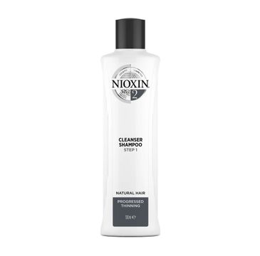 NIOXIN System 2 Cleanser Shampoo oczyszczający szampon do włosów normalnych znacznie przerzedzonych 300ml