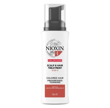 NIOXIN System 4 Leave-In Scalp & Hair Treatment kuracja bez spłukiwania do skóry głowy i włosów farbowanych znacznie przerzedzonych 100ml