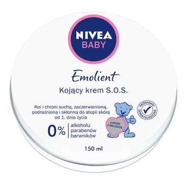 Nivea Baby Emolient kojący krem S.O.S dla dzieci (150 ml)