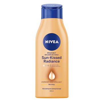 Nivea Sun - Kissed balsam brązujący do średniej i ciemnej karnacji (400 ml)