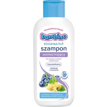 Bambino Rodzina szampon wzmacniający do włosów cienkich i delikatnych (400 ml)