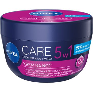 Nivea Care Lekki krem do twarzy na noc (100 ml)