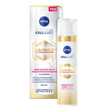 Nivea Cellular Luminous 630® SPF50 krem na dzień przeciw przebarwieniom (40 ml)