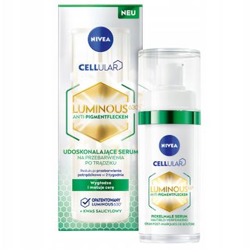 Nivea Cellular Luminous 630® udoskonalające serum na przebarwienia po trądziku (30 ml)