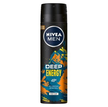 Nivea Dezodorant Deep Energy spray męski (150 ml)