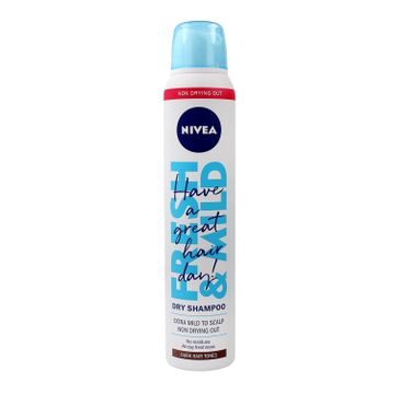 Nivea Dry Shampoo Dark - suchy szampon do długich włosów (200 ml)