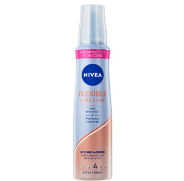 Nivea Flexible Curls & Care pianka do stylizacji włosów kręconych 150ml