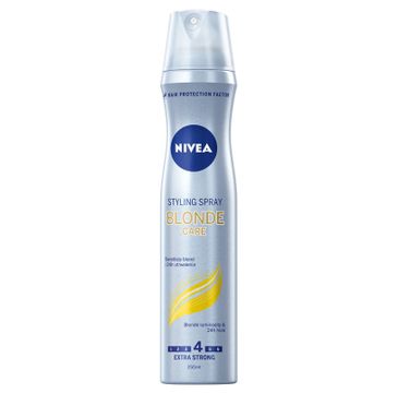 Nivea Hair Care Styling lakier do włosów blond Blond Care 250 ml