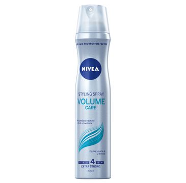 Nivea Hair Care Styling lakier do włosów zwiększający objętość Volume Care 250 ml