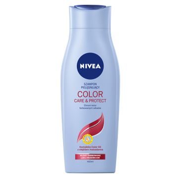 Nivea Hair Care szampon do włosów farbowanych lub z pasemkami ochrona koloru 400 ml