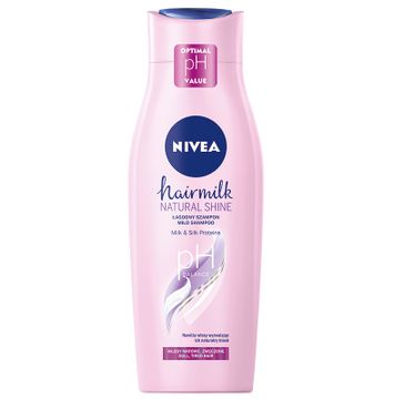 Nivea Hair Milk Natural Shine szampon do włosów matowych i zmęczonych (400 ml)
