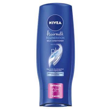 Nivea – Hairmilk łagodna odżywka pielęgnująca do włosów o strukturze normalnej lub grubej (200 ml)