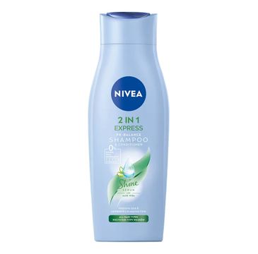 Nivea 2in1 Express Shampoo & Conditioner łagodny szampon z odżywką do włosów (400 ml)