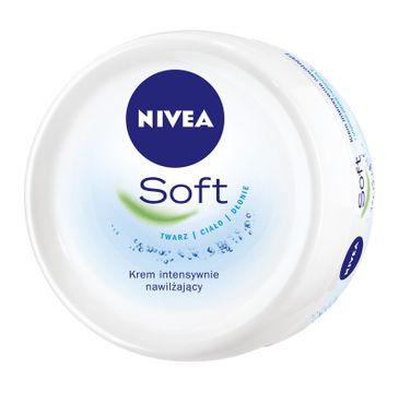 Nivea Krem do twarzy Soft pudełko nawilżający 300 ml